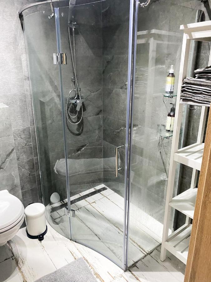 Domki Letniskowe Aqua ミエルノ エクステリア 写真